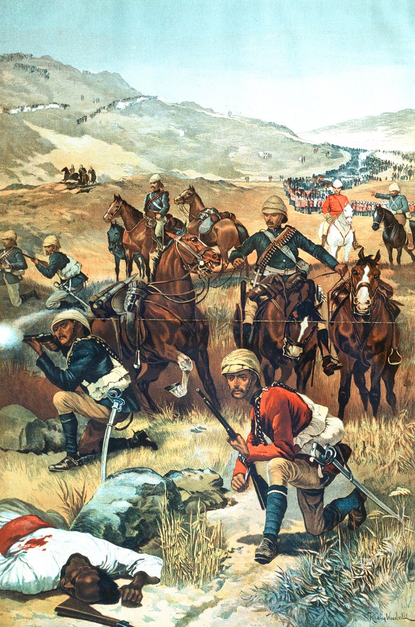 Ostatni strzał w Sudanie, 1885 autorstwa Unbekannt