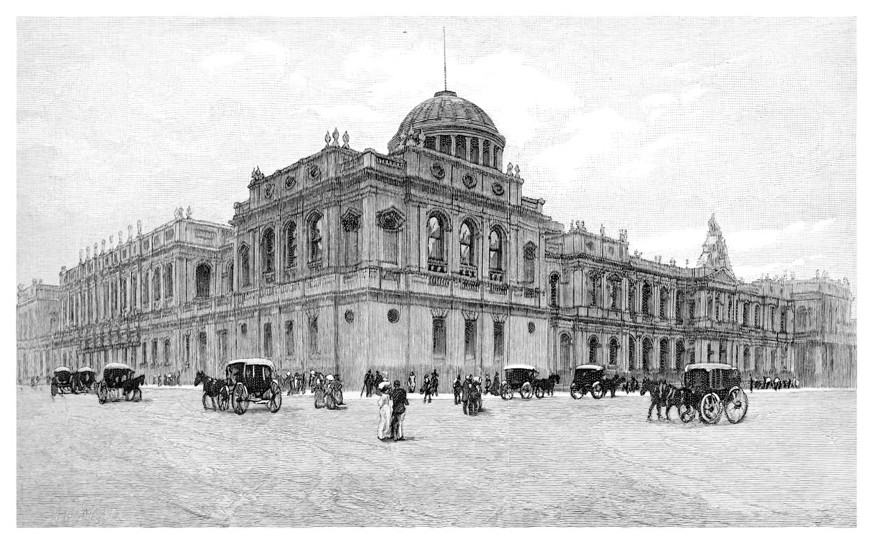 Sądy, Melbourne, Wiktoria, Australia, 1886 r. autorstwa Unbekannt