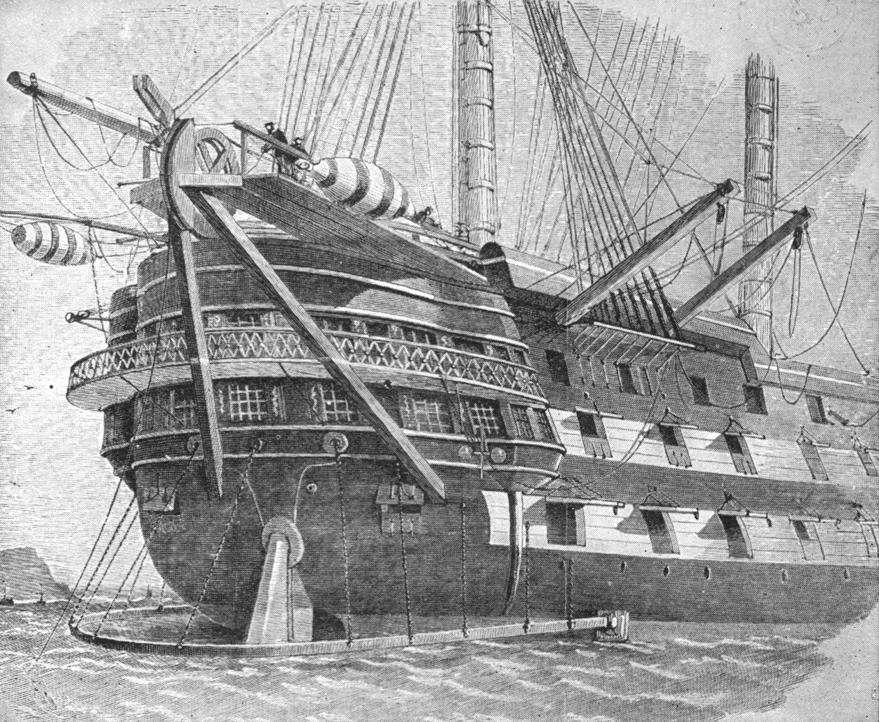 Układanie kabla atlantyckiego, 1857: H.M.S. Agamemnona..., 1901. autorstwa Unbekannt
