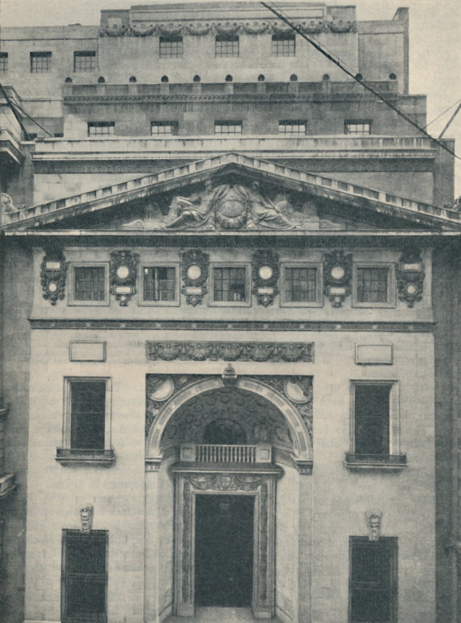 Wejście na Leadenhall Street w Lloyds, 1936 autorstwa Unbekannt
