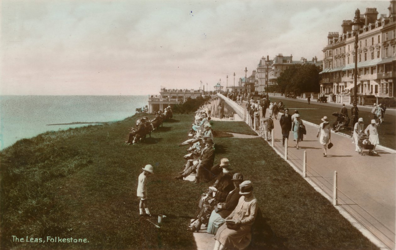 Leas, Folkestone, Kent, ok. 1920 autorstwa Unbekannt