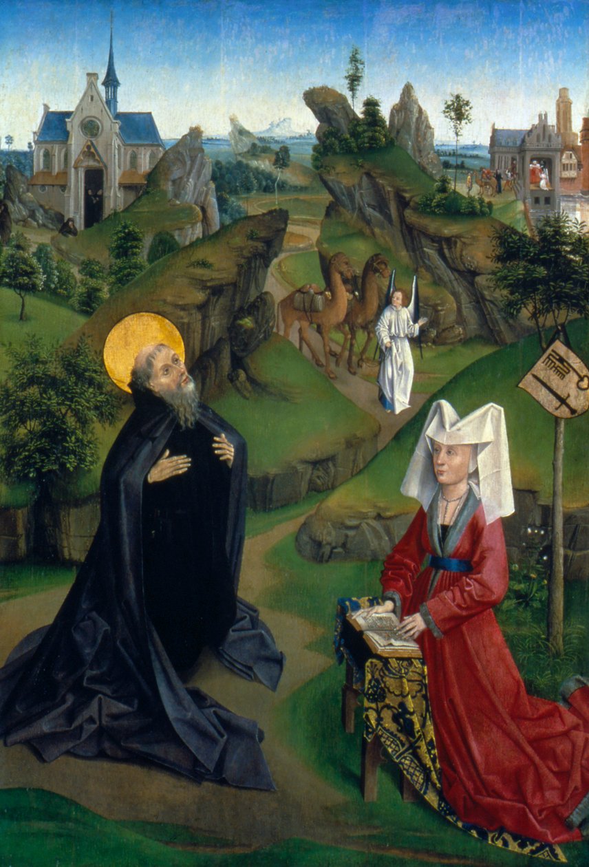 Legenda o św. Antonim, ok. 1450 autorstwa Unbekannt