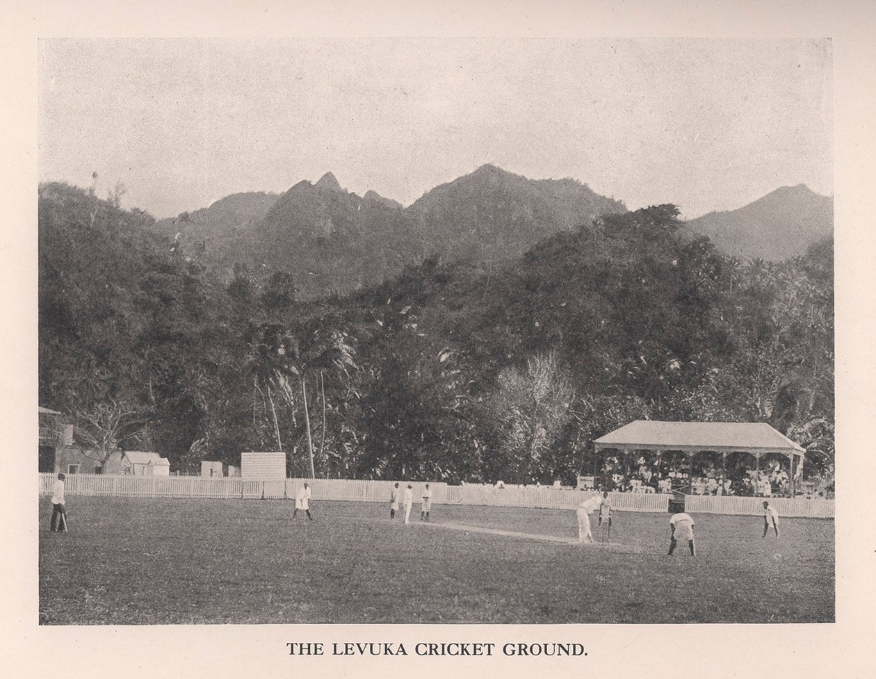 Boisko do krykieta Levuka, Fidżi, 1912 autorstwa Unbekannt