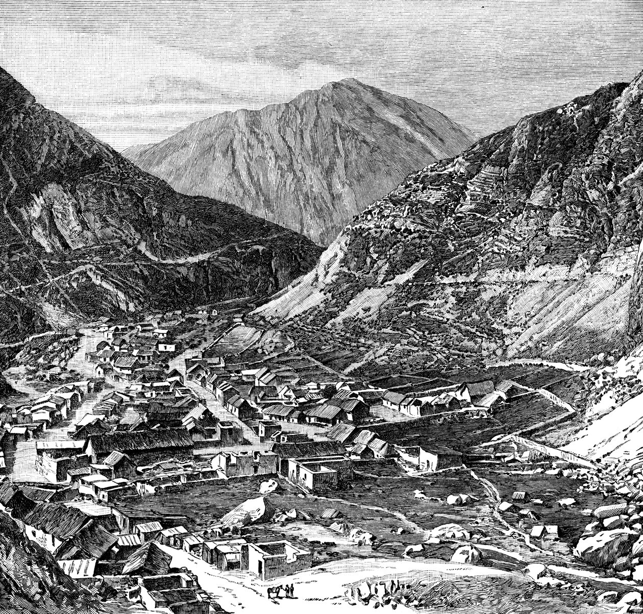 Kolej Lima-Oroya, Peru, 1895 autorstwa Unbekannt