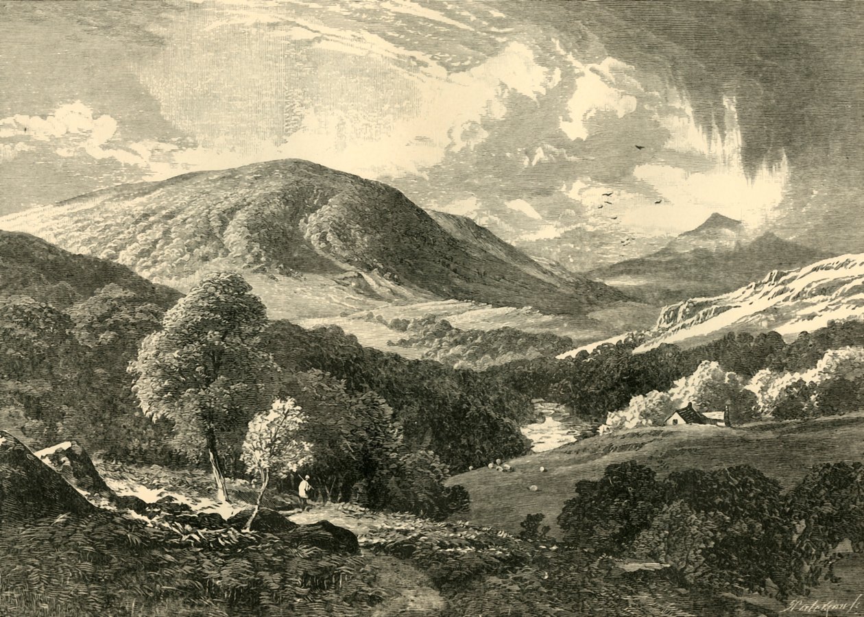 Dolina Lledr, 1898. autorstwa Unbekannt