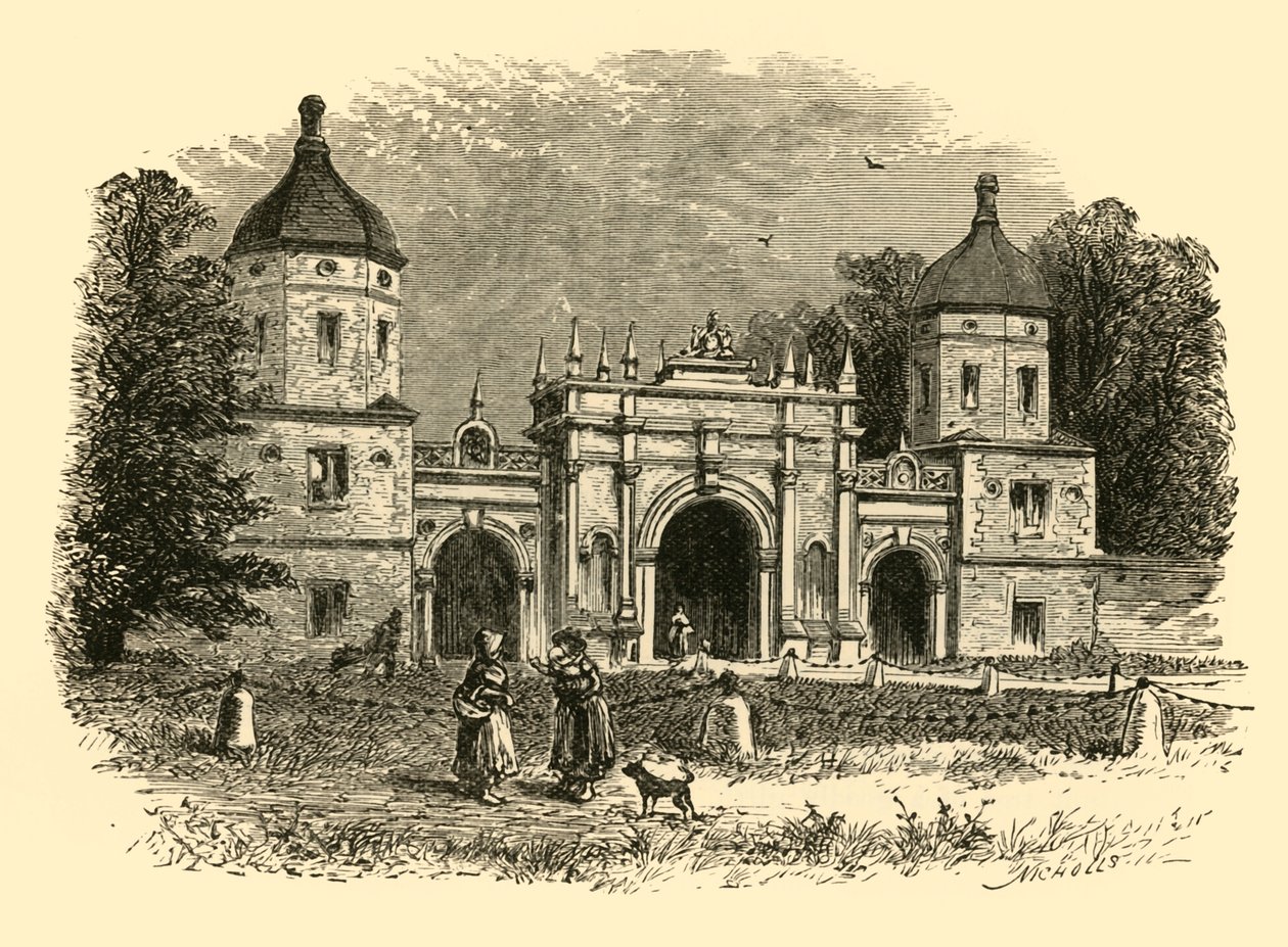 Domek, Burghley Park, 1898. autorstwa Unbekannt