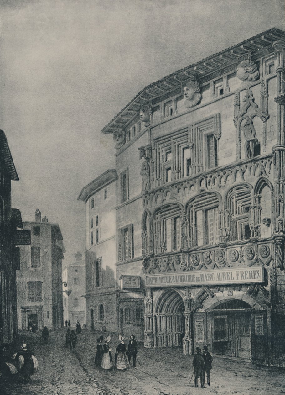 Mieszkanie Bonapartego w Valence, 1896 r. autorstwa Unbekannt
