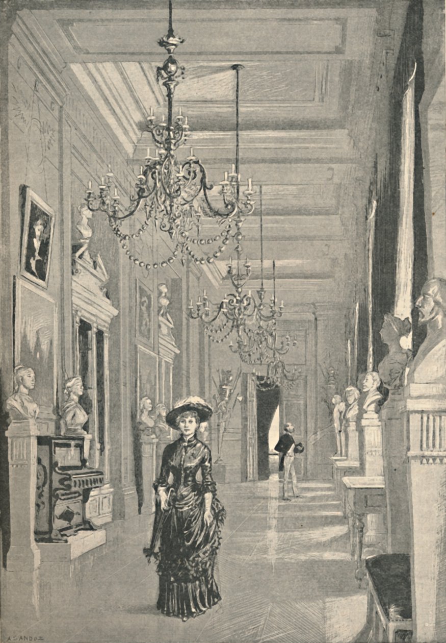 Galeria Długa, Muzeum Operowe, 1886 autorstwa Unbekannt