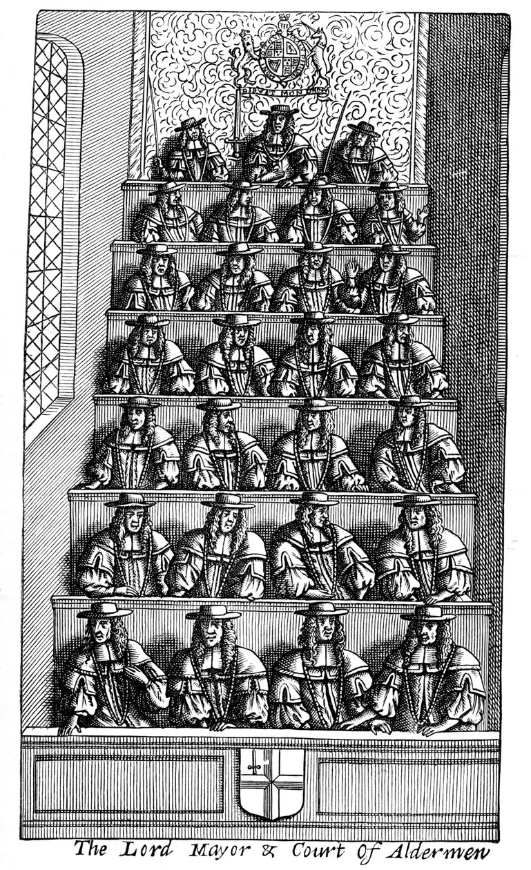 Lord burmistrz i sąd radnych, Londyn, 1681 1894 autorstwa Unbekannt