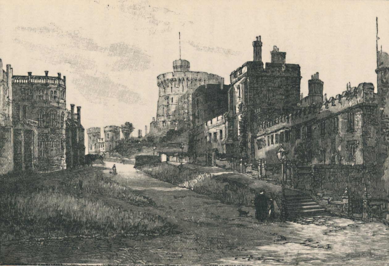 Dolny Oddział, Patrząc w górę, 1895 autorstwa Unbekannt