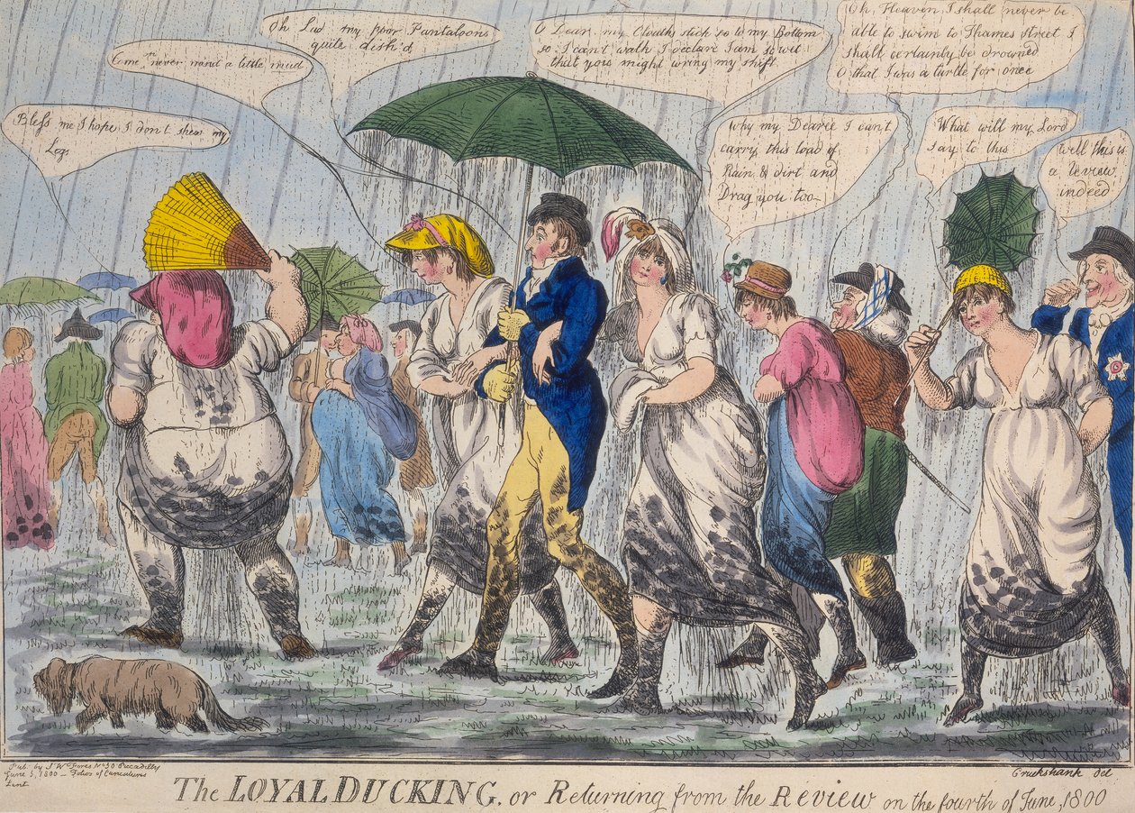 „Lojalne kaczątko, czyli powrót z recenzji…”, 1800 autorstwa Unbekannt