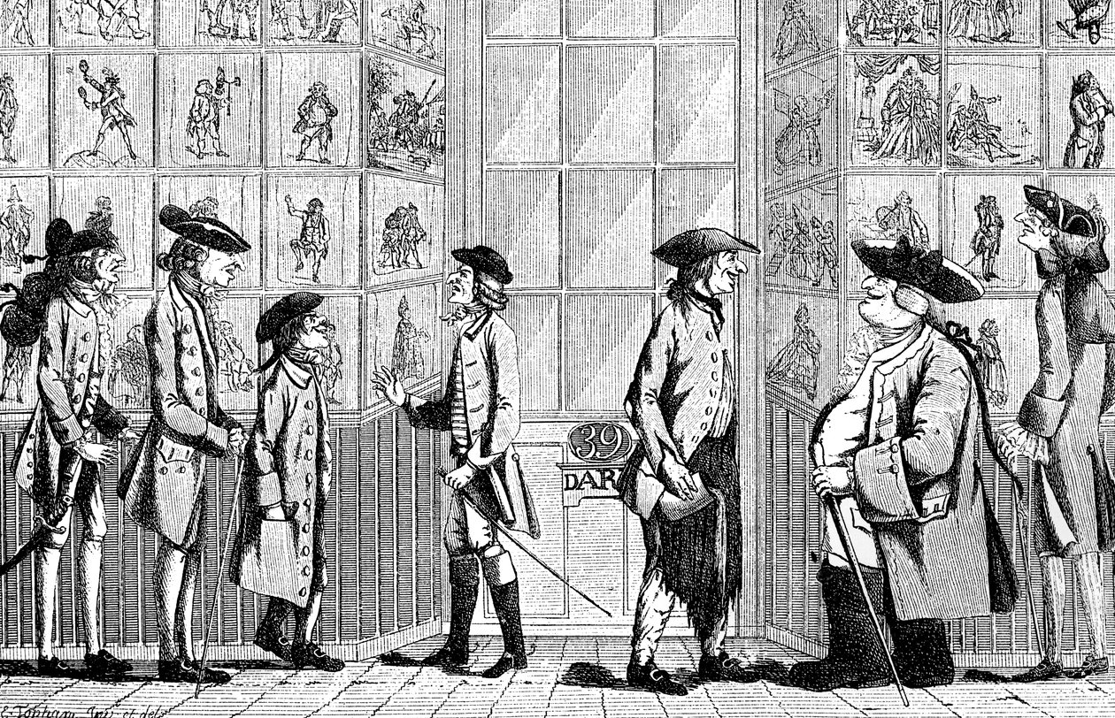 Drukarnia Makaronu, 1772 autorstwa Unbekannt