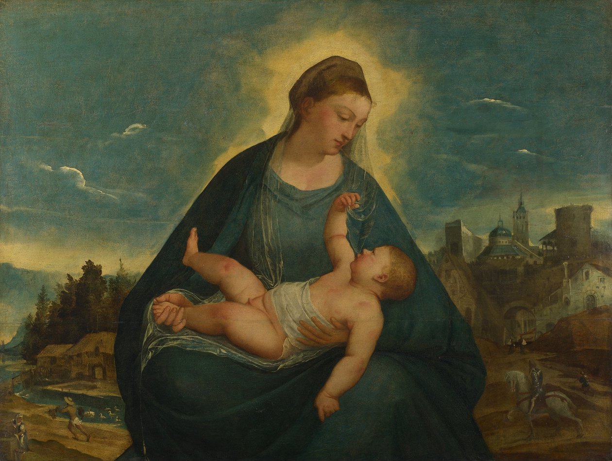 Madonna z Dzieciątkiem autorstwa Unbekannt