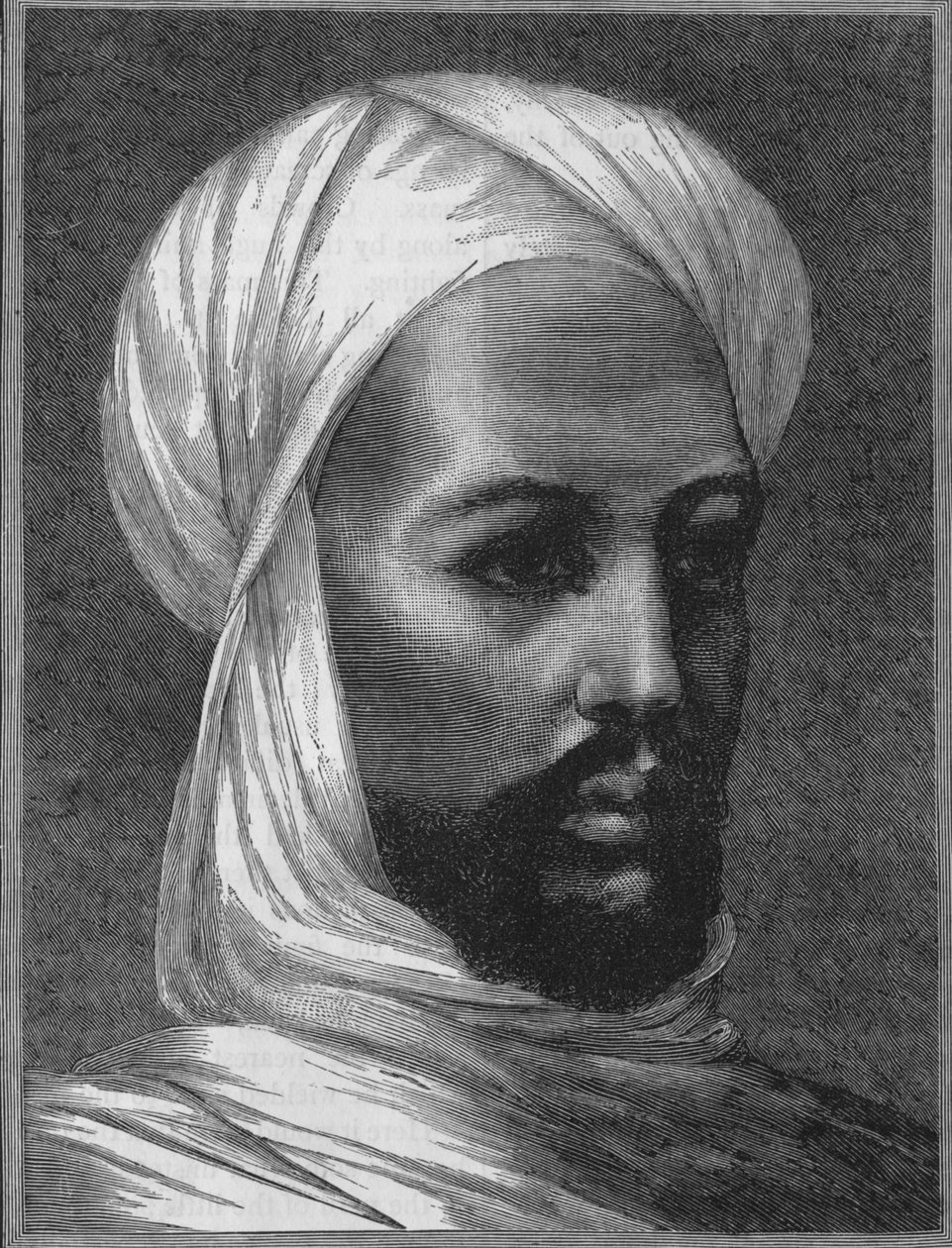 Mahdi, ok. 1885 r autorstwa Unbekannt