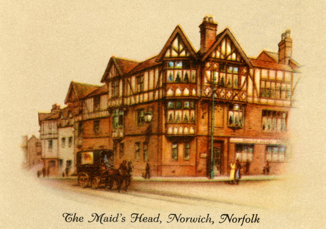 Głowa pokojówek, Norwich, Norfolk, 1936. autorstwa Unbekannt
