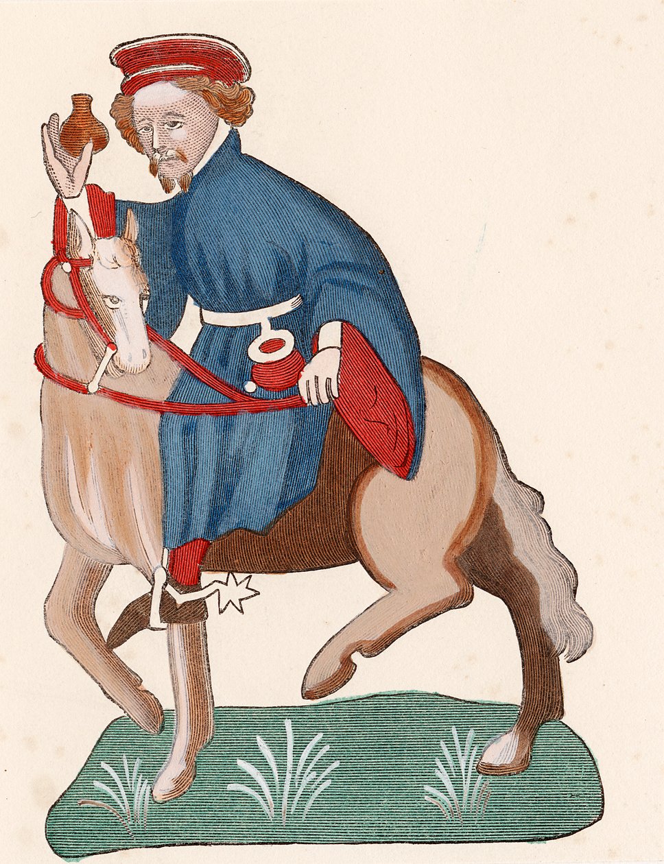 Manciple, z Geoffrey Chaucers Canterbury Tales autorstwa Unbekannt