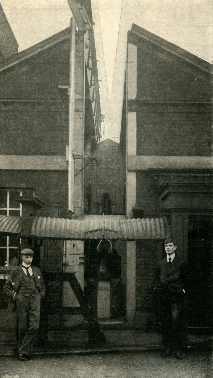 Południk Greenwich, z którego dokonywane są wszystkie pomiary czasu, 1901. autorstwa Unbekannt