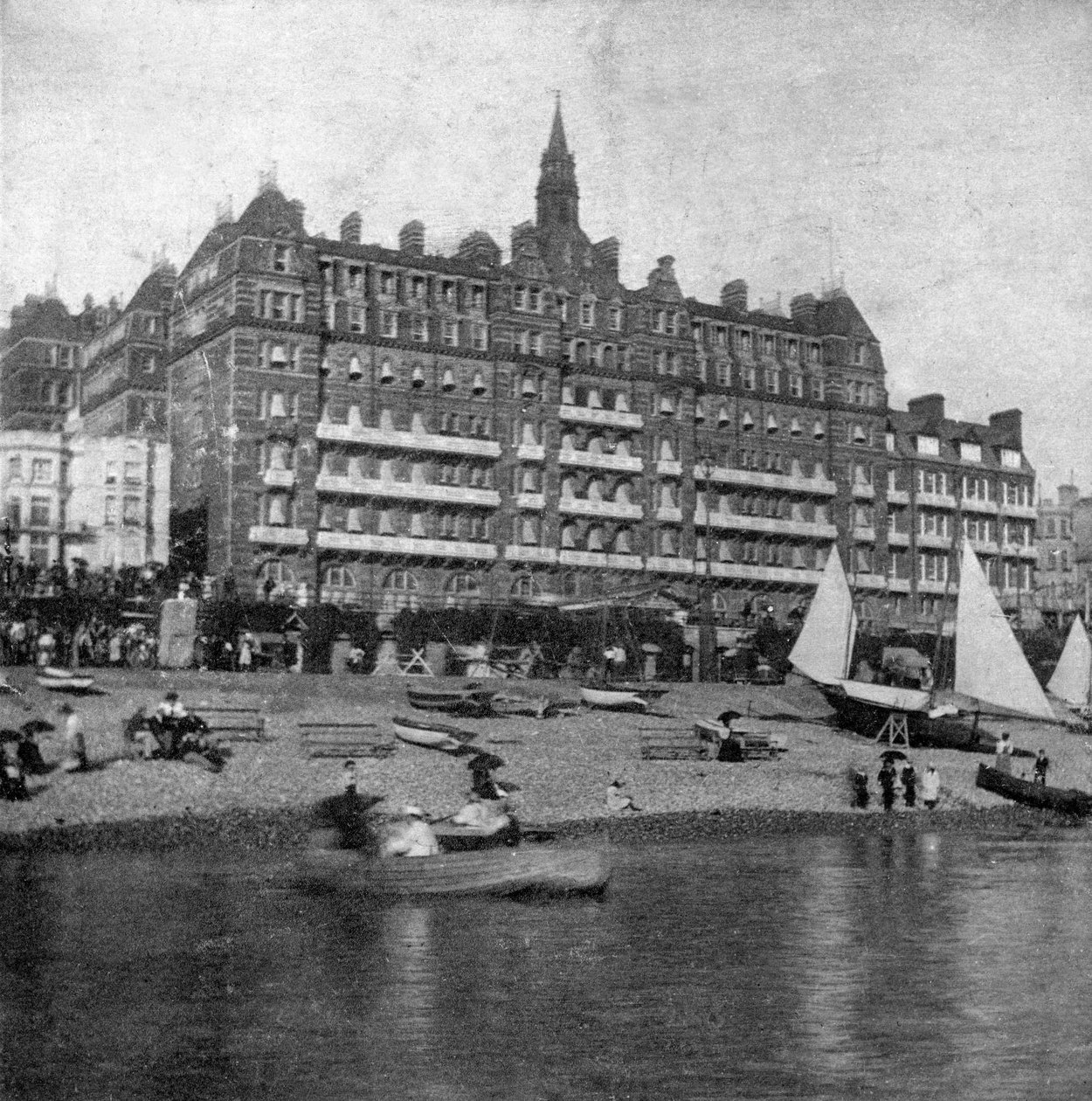 The Metropole Hotel, Brighton, East Sussex, koniec XIX wieku autorstwa Unbekannt