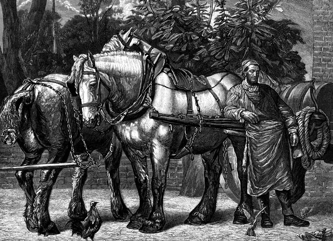 Odpoczynek południowy, ok. 1863 r. 1882 r autorstwa Unbekannt