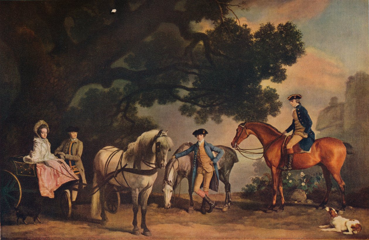 Rodziny Milbanke i Melbourne, c1796, 1929 autorstwa Unbekannt