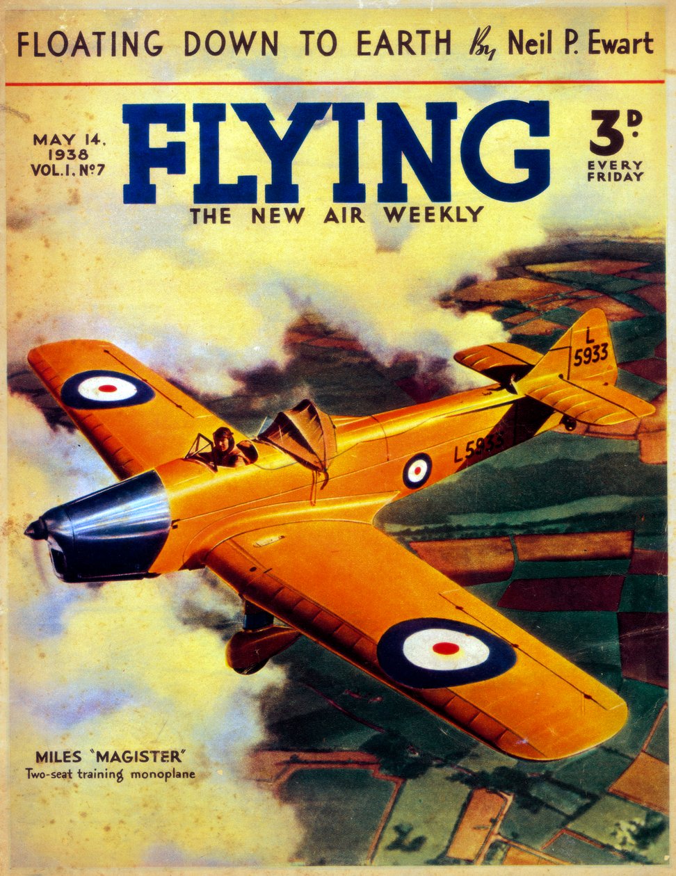 Samolot Miles Magister, 1938 autorstwa Unbekannt
