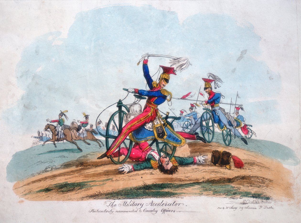 Akcelerator Wojskowy - szczególnie polecany oficerom kawalerii, ok. 1820 r. autorstwa Unbekannt