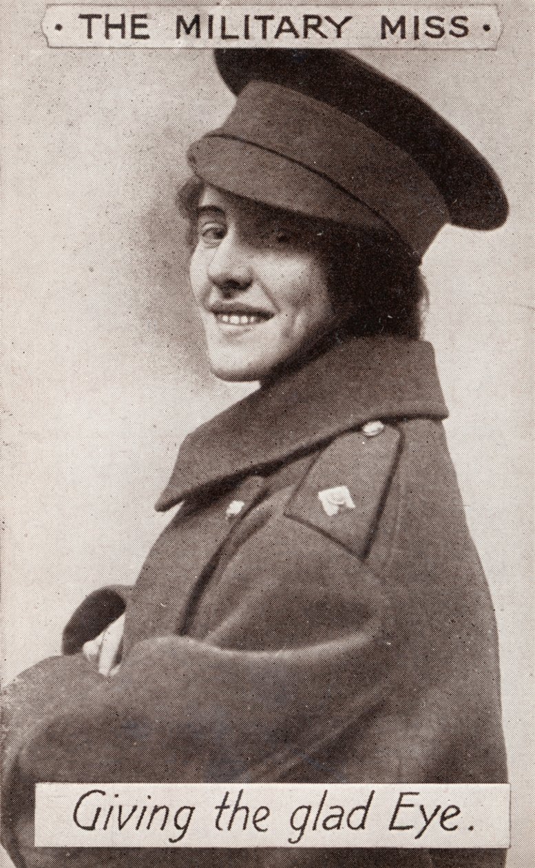 Panna wojskowa - szczęśliwe oko, c1914 autorstwa Unbekannt