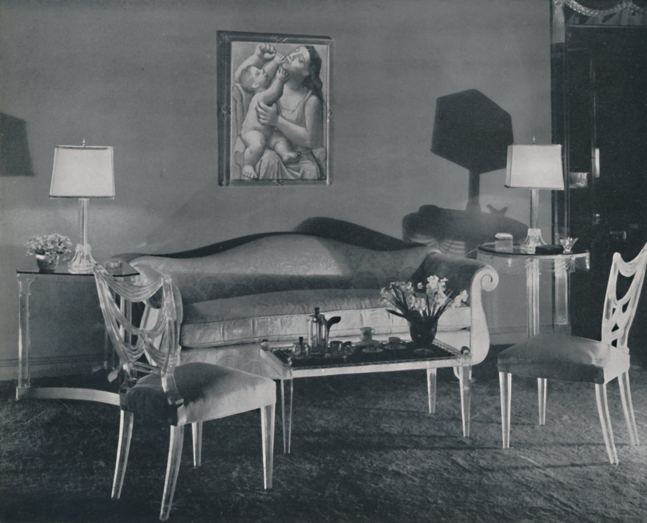 Nowoczesny salon, 1942. autorstwa Unbekannt