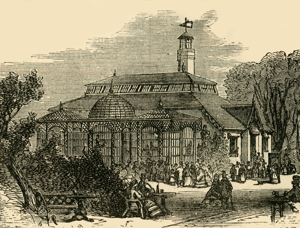 Dom Małp, ok. 1876 r. autorstwa Unbekannt