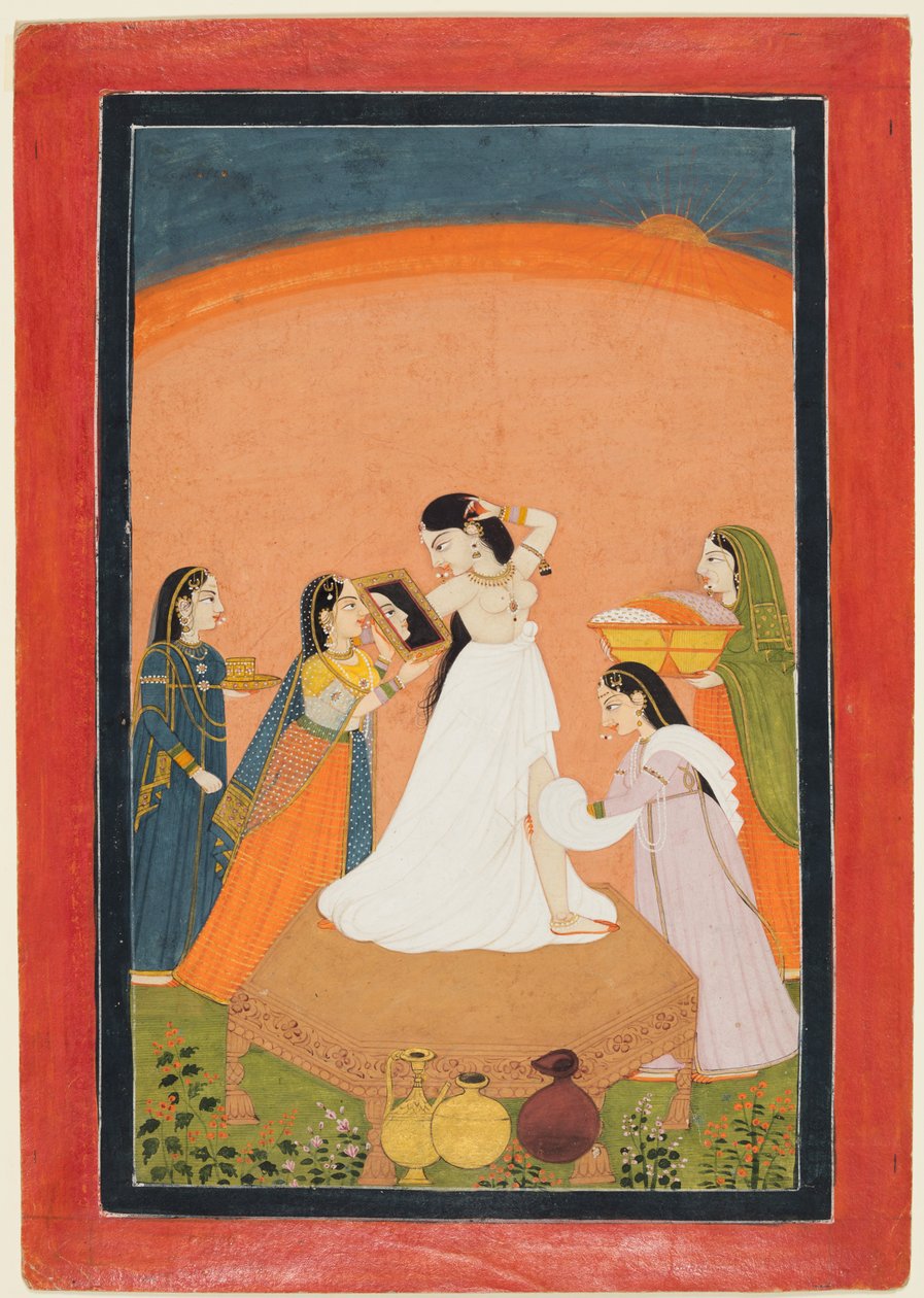 Poranna toaleta, 1810-25. autorstwa Unbekannt