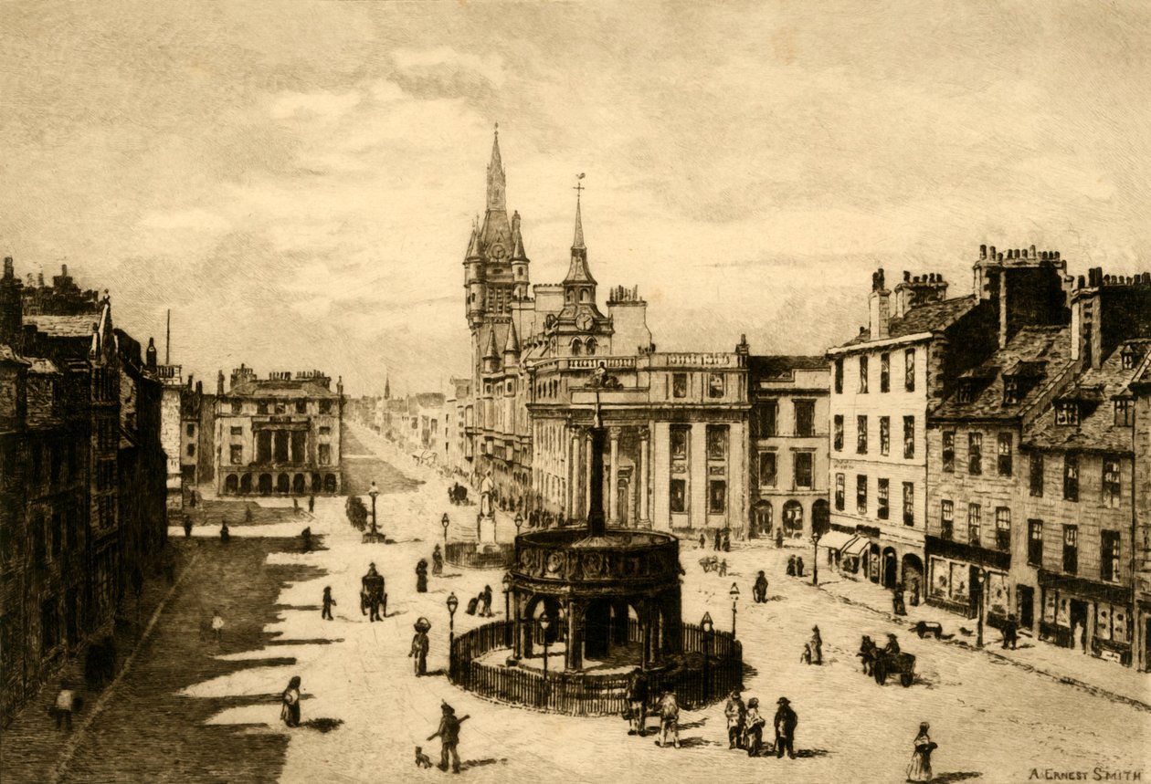 Budynki miejskie, Aberdeen, 1898. autorstwa Unbekannt
