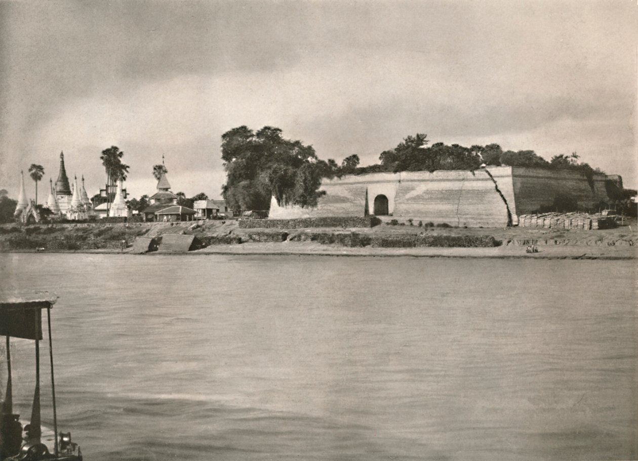 Fort Murhla na Irrawaddy, 1900. autorstwa Unbekannt