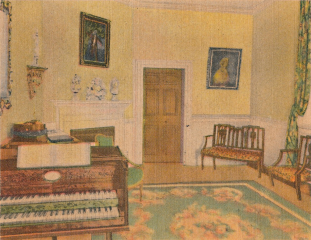 Sala Muzyczna, 1946 autorstwa Unbekannt