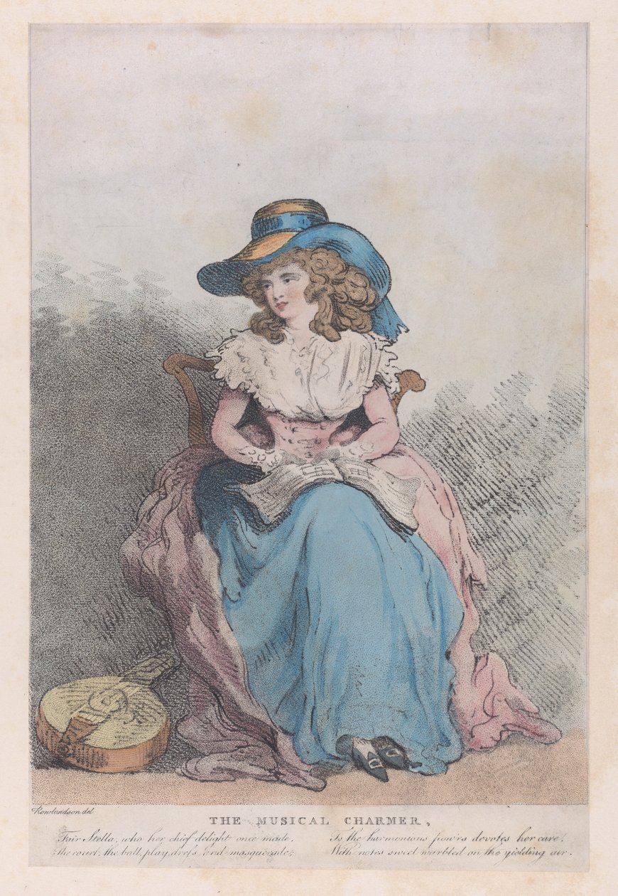 Musical Charmer, ca. 1793 r., ok. 1793 r. 1793. autorstwa Unbekannt