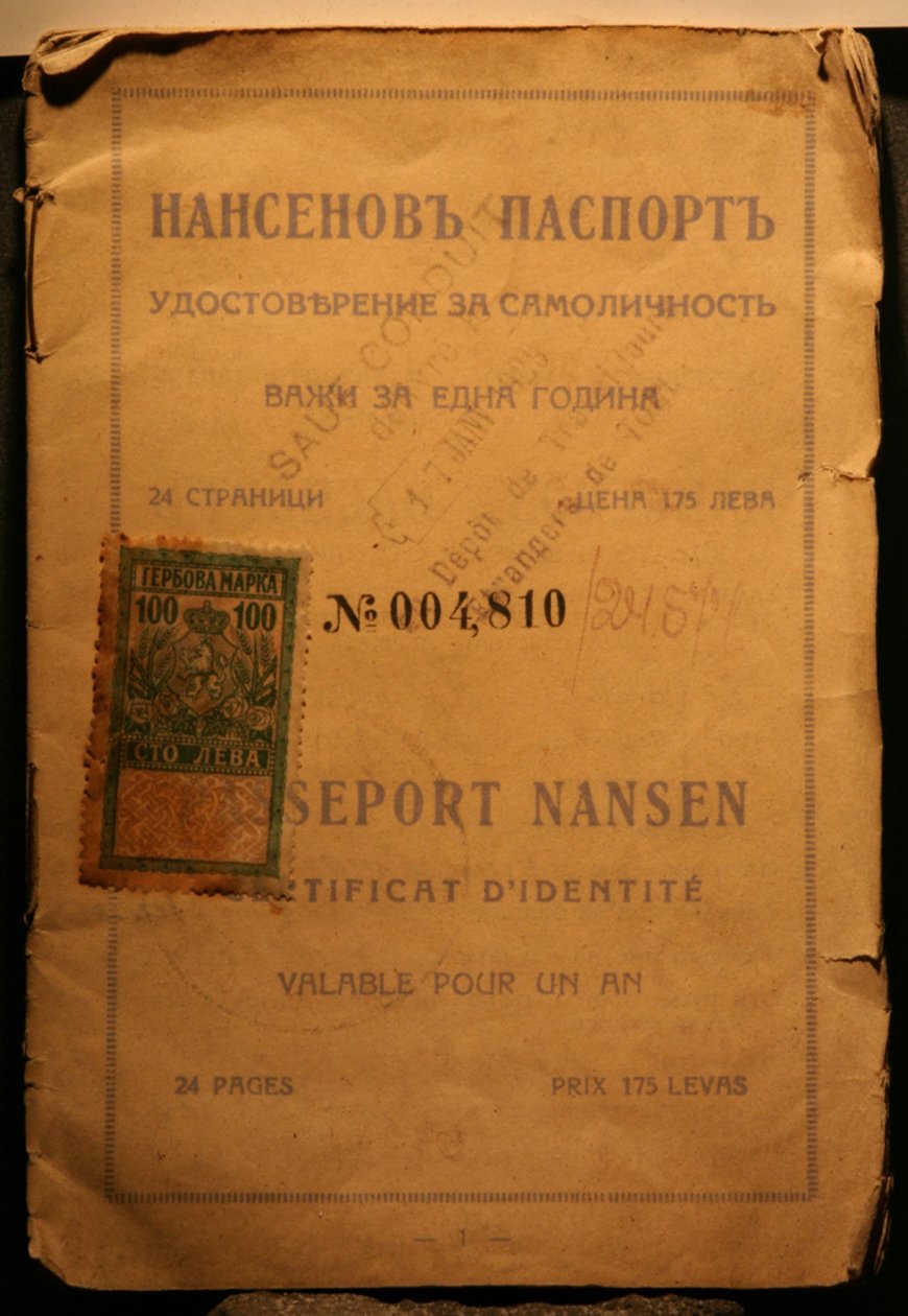 Paszport Nansena autorstwa Unbekannt