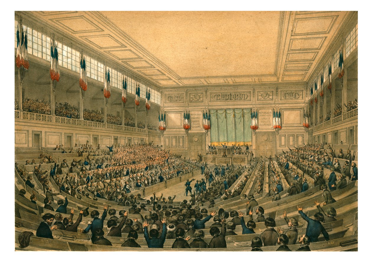 Narodowe Zgromadzenie Ustawodawcze II Republiki Francuskiej, maj 1848 r. autorstwa Unbekannt