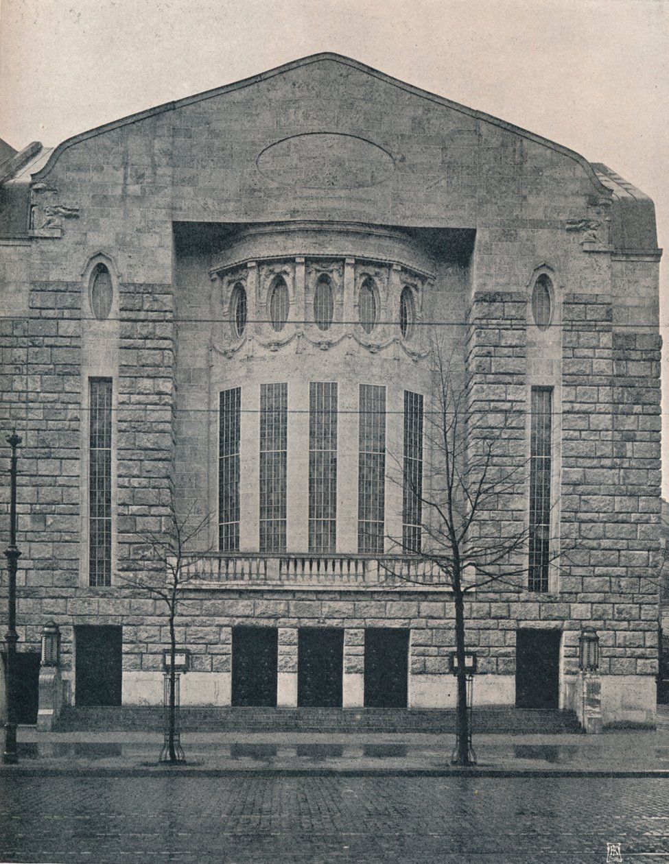Nowy Teatr Hebbela, Berlin, ok. 1908 r. autorstwa Unbekannt