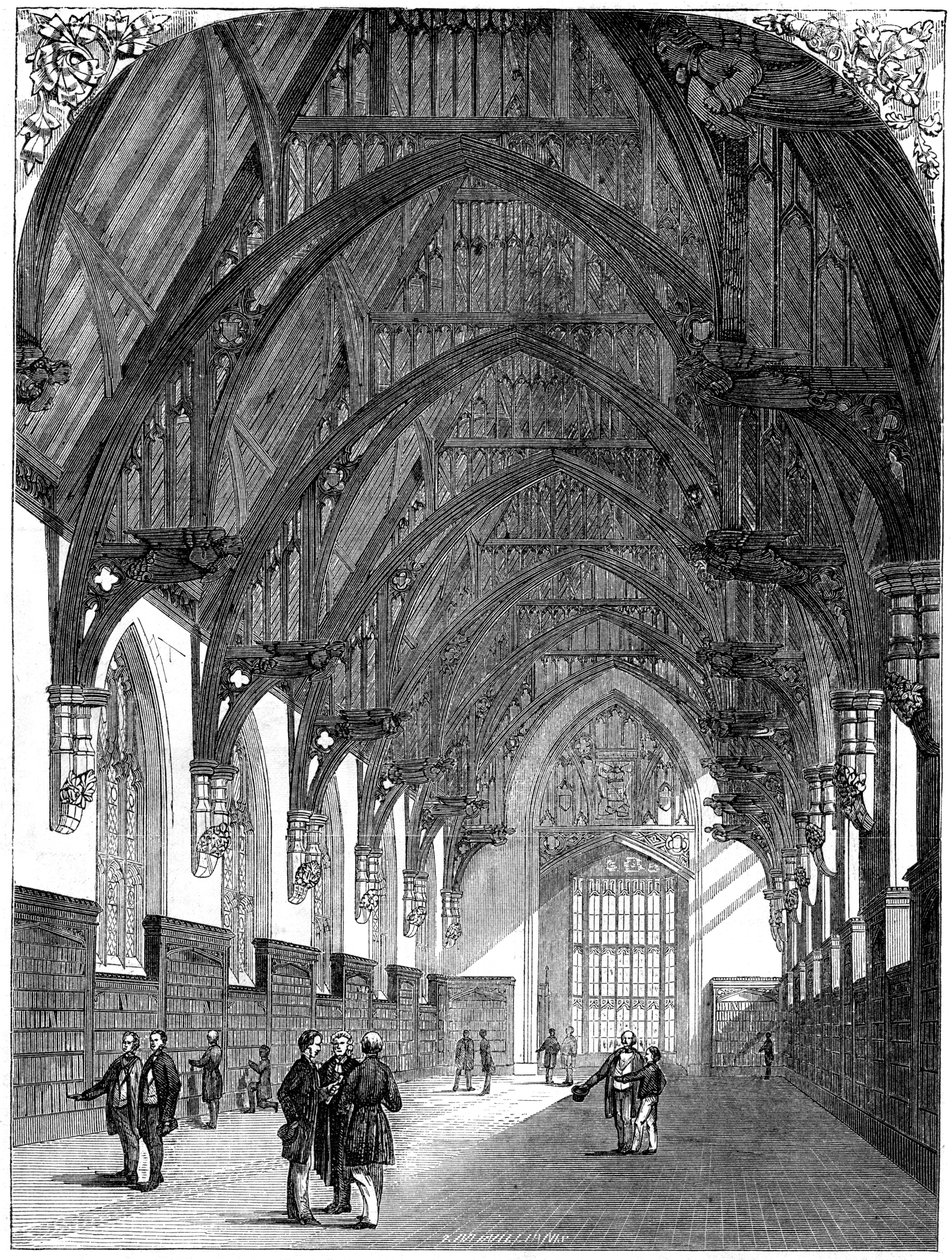 Biblioteka Nowa Środkowa Świątynia, 1861 autorstwa Unbekannt