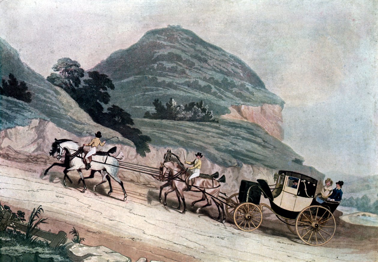 Nowo wybrany poseł w drodze do Izby Gmin 1835, c1920 autorstwa Unbekannt