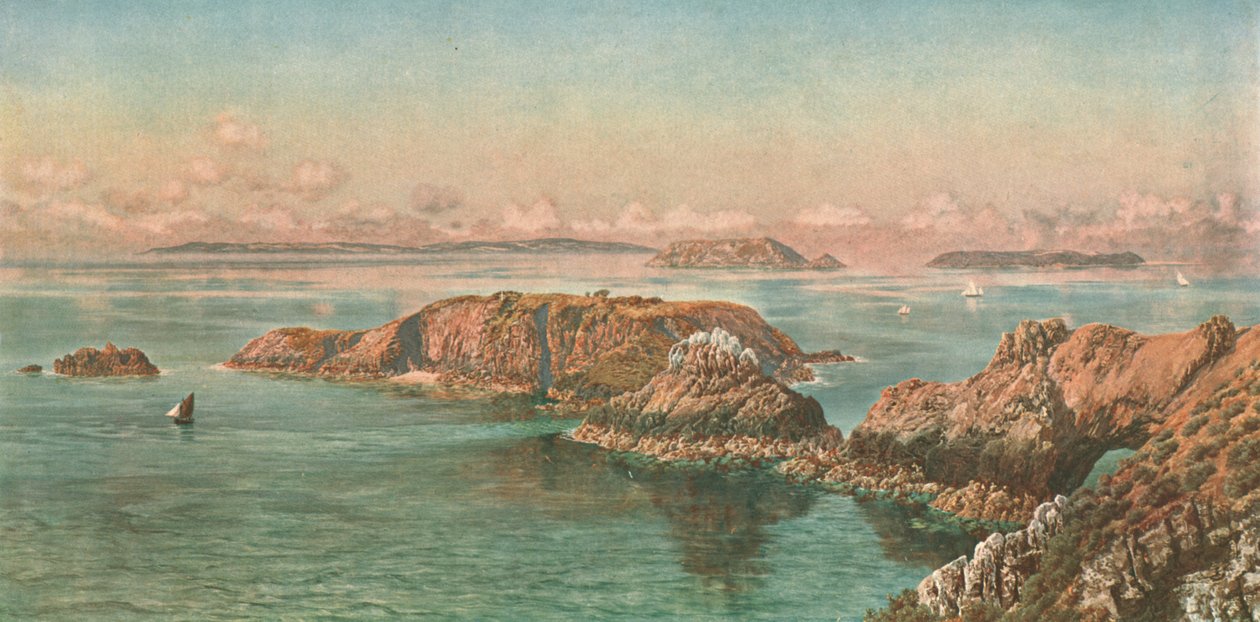 Wyspy Normandzkie Archipelagu Normandzkiego, 1885, c1902. autorstwa Unbekannt