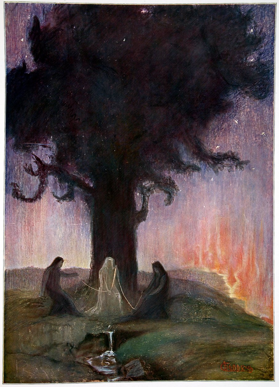 „Norny”, 1906 autorstwa Unbekannt