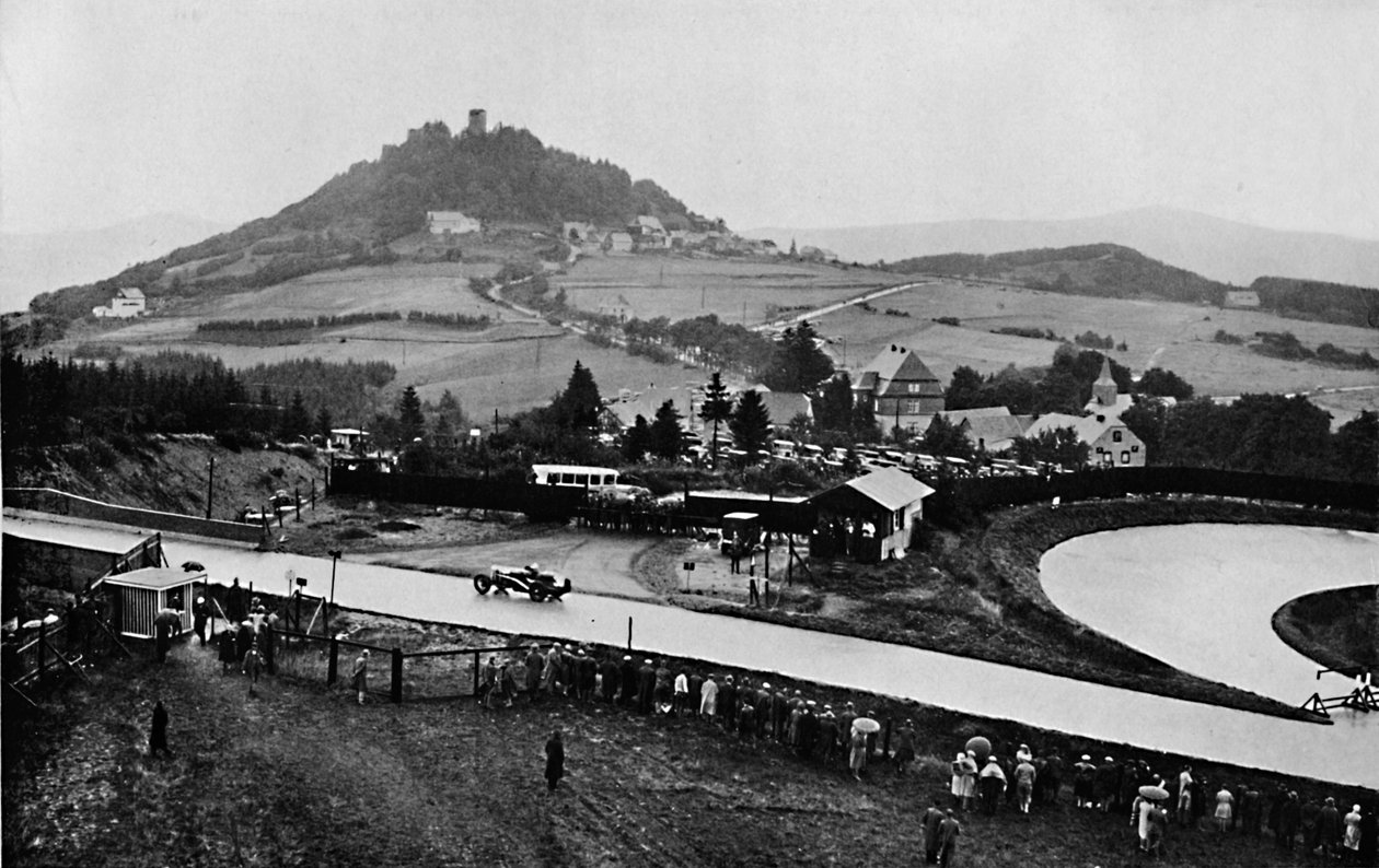 Pierścień Nurburga, Góry Eifel, Niemcy, 1937 autorstwa Unbekannt