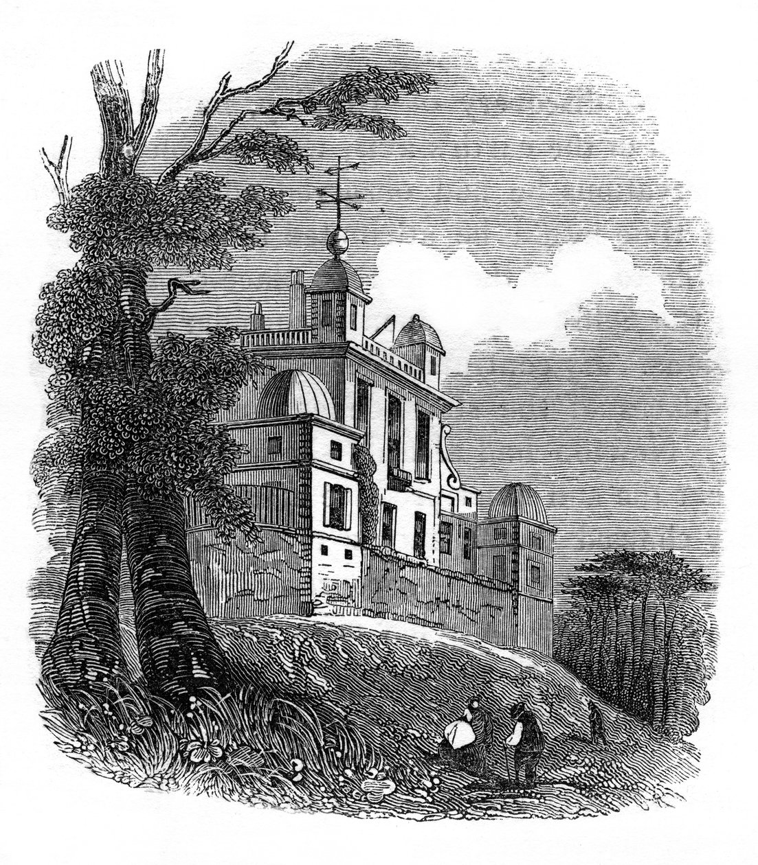 Obserwatorium w Greenwich, 1836 autorstwa Unbekannt
