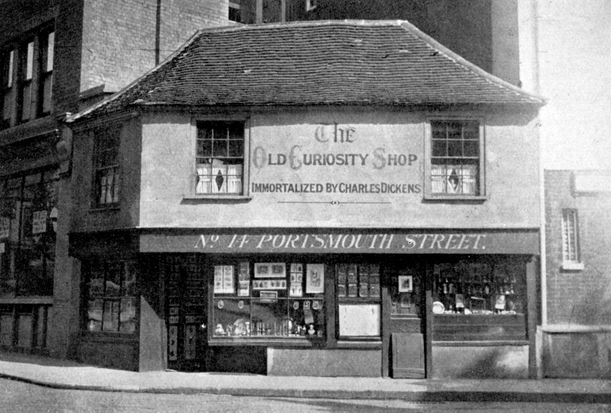 The Old Curiosity Shop, 13 Portsmouth Street, Kingsway, Londyn, ok. 1920 autorstwa Unbekannt