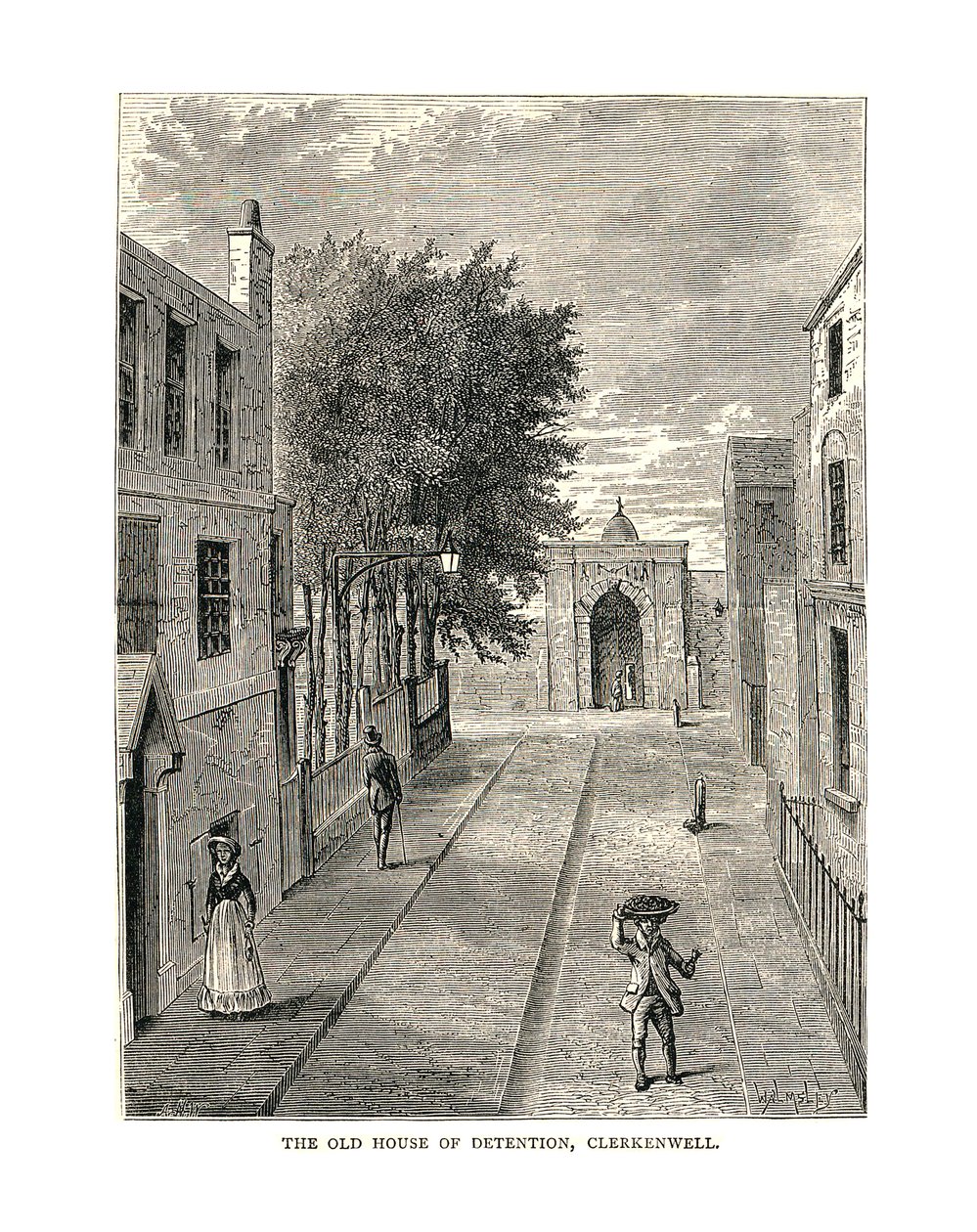 Stary Dom Zatrzymań, 1878 autorstwa Unbekannt