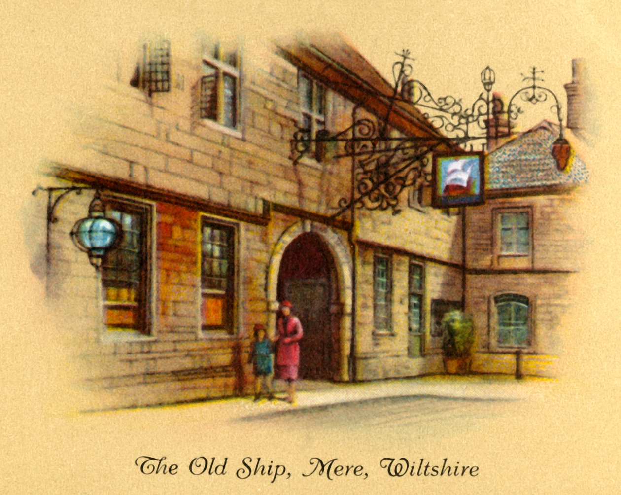 Stary statek, Mere, Wiltshire, 1939. autorstwa Unbekannt