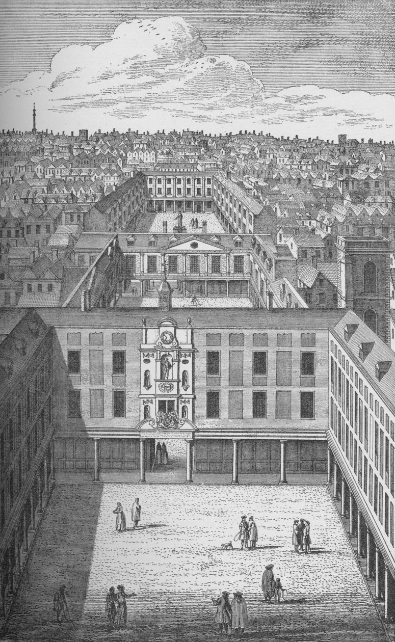 Stary Szpital św. Tomasza w Bermondsey, który w 1701 r. zastąpił wcześniejsze zabudowania klasztorne autorstwa Unbekannt