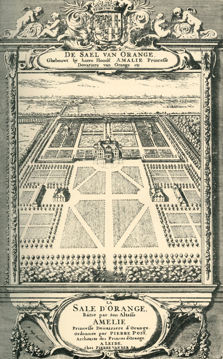 Sala Pomarańczowa, Haga, Holandia, koniec XVII-początek XVIII wieku, 1903. autorstwa Unbekannt
