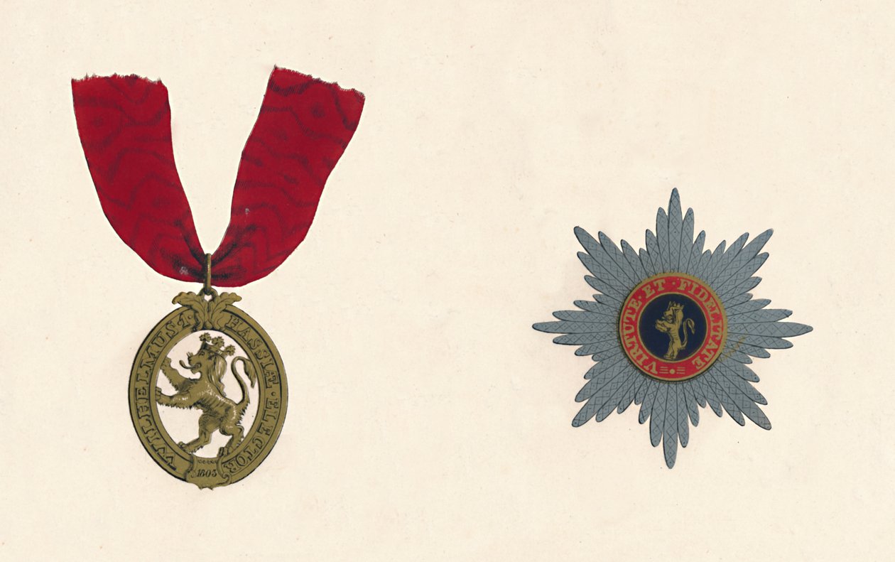 Order Lwa DOr, XIX w. autorstwa Unbekannt