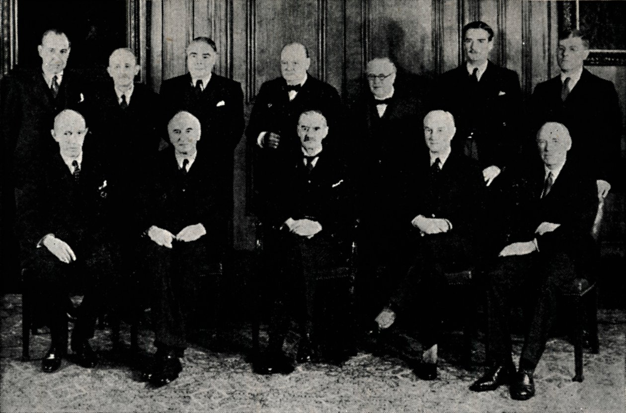 Pierwotny Gabinet Wojenny, 1939, 1945. autorstwa Unbekannt